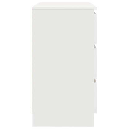 Dressoir met lade 71x35x65 cm spaanplaat wit