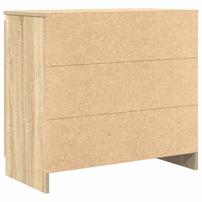 Dressoir met lade 71x35x65 cm spaanplaat sonoma eikenkleurig