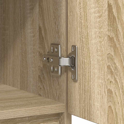 Dressoir met lade 71x35x65 cm spaanplaat sonoma eikenkleurig