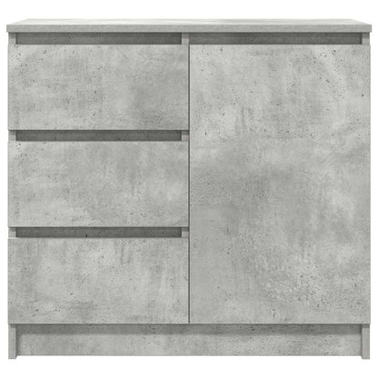 Dressoir met lade 71x35x65 cm spaanplaat betongrijs