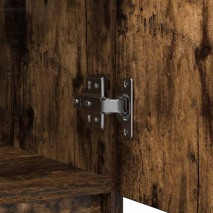 Dressoir met lade 71x35x65 cm spaanplaat gerookt eikenkleurig