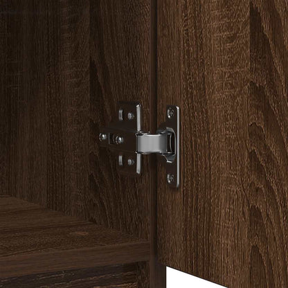 Dressoir met lade 71x35x65 cm spaanplaat bruin eikenkleurig