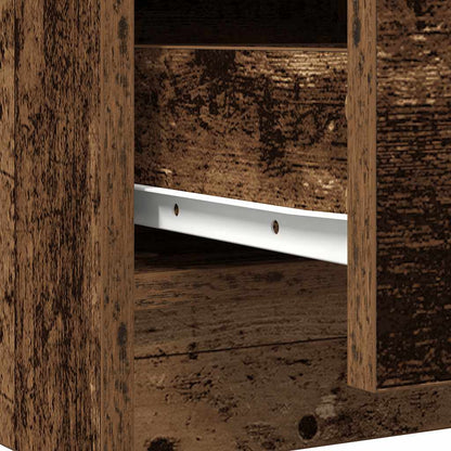 Dressoir met lade 71x35x65 cm spaanplaat oud hout