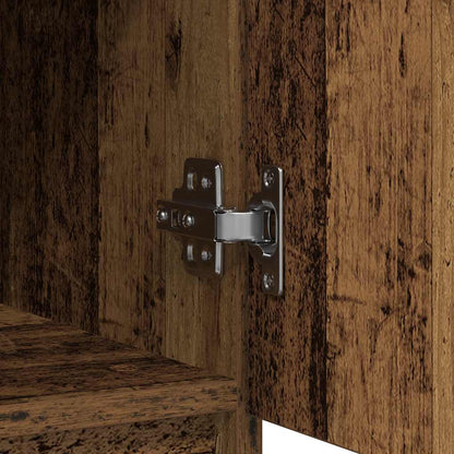 Dressoir met lade 71x35x65 cm spaanplaat oud hout