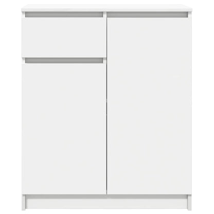 Dressoir met lade 71x35x84 cm spaanplaat wit