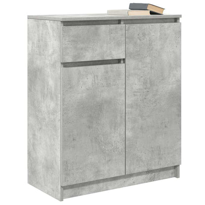 Dressoir met lade 71x35x84 cm spaanplaat betongrijs