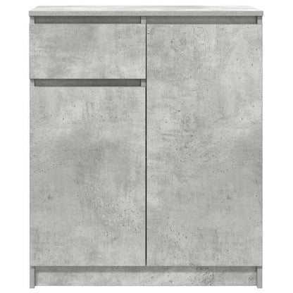 Dressoir met lade 71x35x84 cm spaanplaat betongrijs