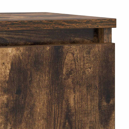 Dressoir met lade 71x35x84 cm spaanplaat gerookt eikenkleurig