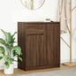 Dressoir met lade 71x35x84 cm spaanplaat bruin eikenkleurig