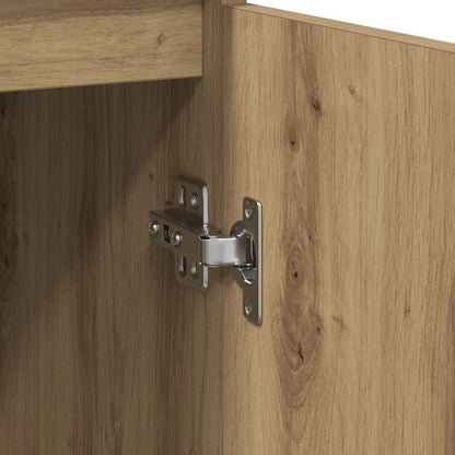 Dressoir lade 71x35x84 cm spaanplaat artisanaal eikenkleurig