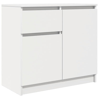 Dressoir met lade 71x35x65 cm spaanplaat wit