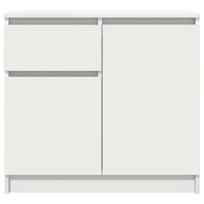 Dressoir met lade 71x35x65 cm spaanplaat wit