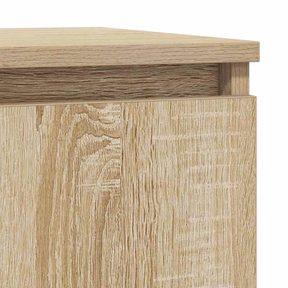 Dressoir met lade 71x35x65 cm spaanplaat sonoma eikenkleurig