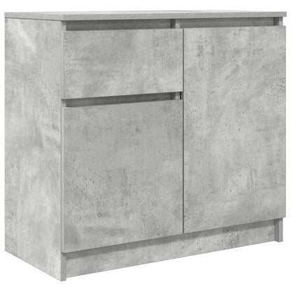 Dressoir met lade 71x35x65 cm spaanplaat betongrijs
