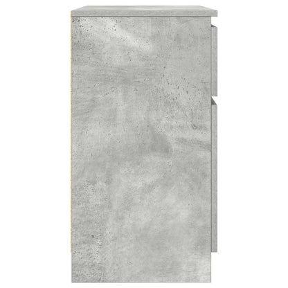 Dressoir met lade 71x35x65 cm spaanplaat betongrijs