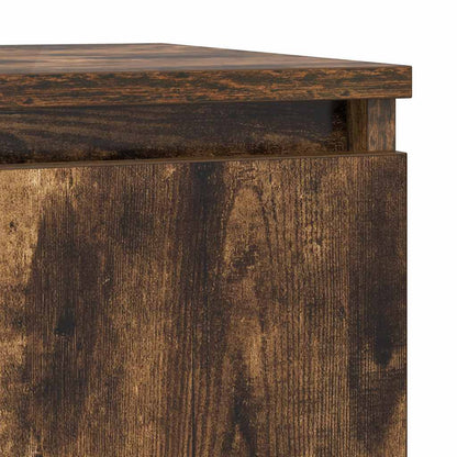 Dressoir met lade 71x35x65 cm spaanplaat gerookt eikenkleurig