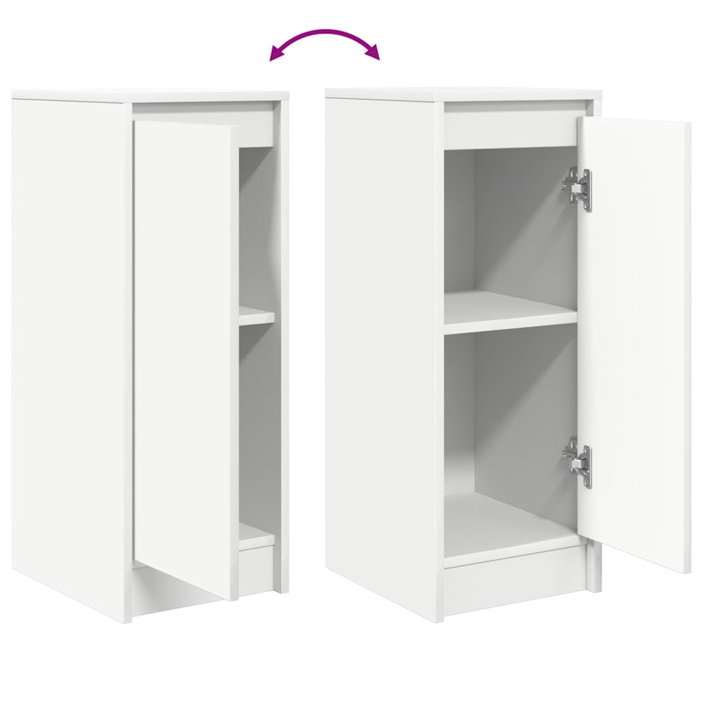 Dressoir 29,5x34x76 cm spaanplaat wit