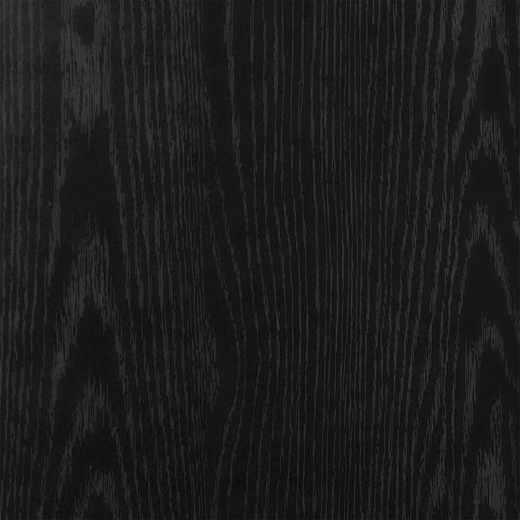 Dressoir 29,5x34x76 cm spaanplaat zwart eikenkleurig