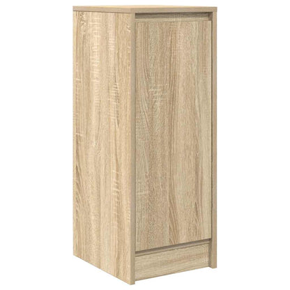 Dressoir 29,5x34x76 cm bewerkt hout sonoma eikenkleurig