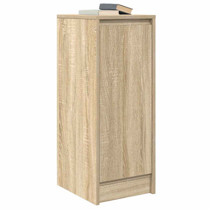 Dressoir 29,5x34x76 cm bewerkt hout sonoma eikenkleurig