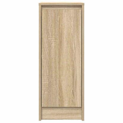 Dressoir 29,5x34x76 cm bewerkt hout sonoma eikenkleurig