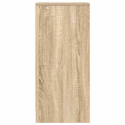 Dressoir 29,5x34x76 cm bewerkt hout sonoma eikenkleurig