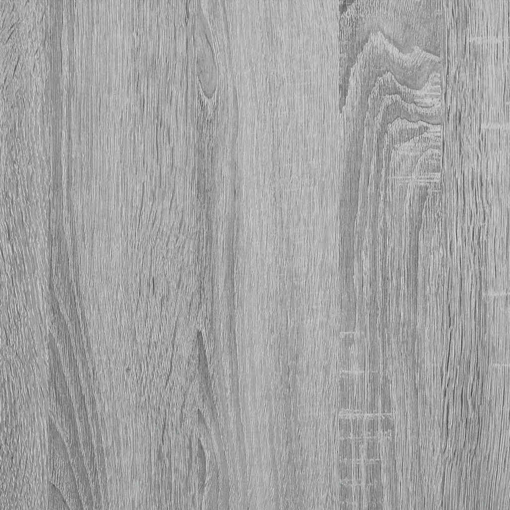 Dressoir 29,5x34x76 cm bewerkt hout grijs sonoma eikenkleurig