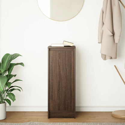 Dressoir 29,5x34x76 cm bewerkt hout bruin eikenkleurig