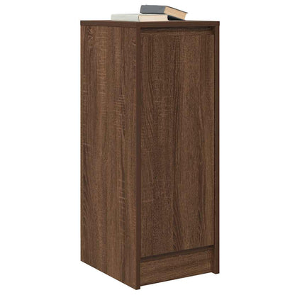Dressoir 29,5x34x76 cm bewerkt hout bruin eikenkleurig
