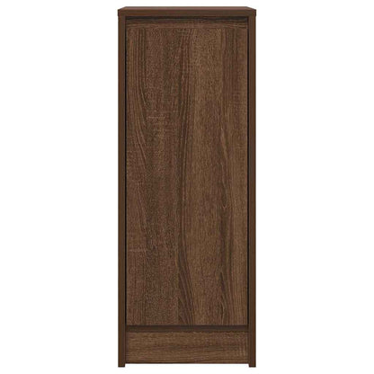 Dressoir 29,5x34x76 cm bewerkt hout bruin eikenkleurig