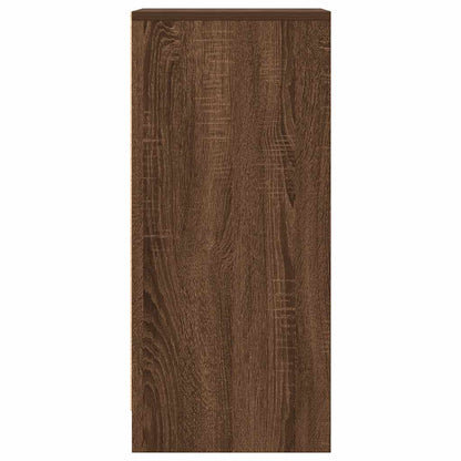 Dressoir 29,5x34x76 cm bewerkt hout bruin eikenkleurig