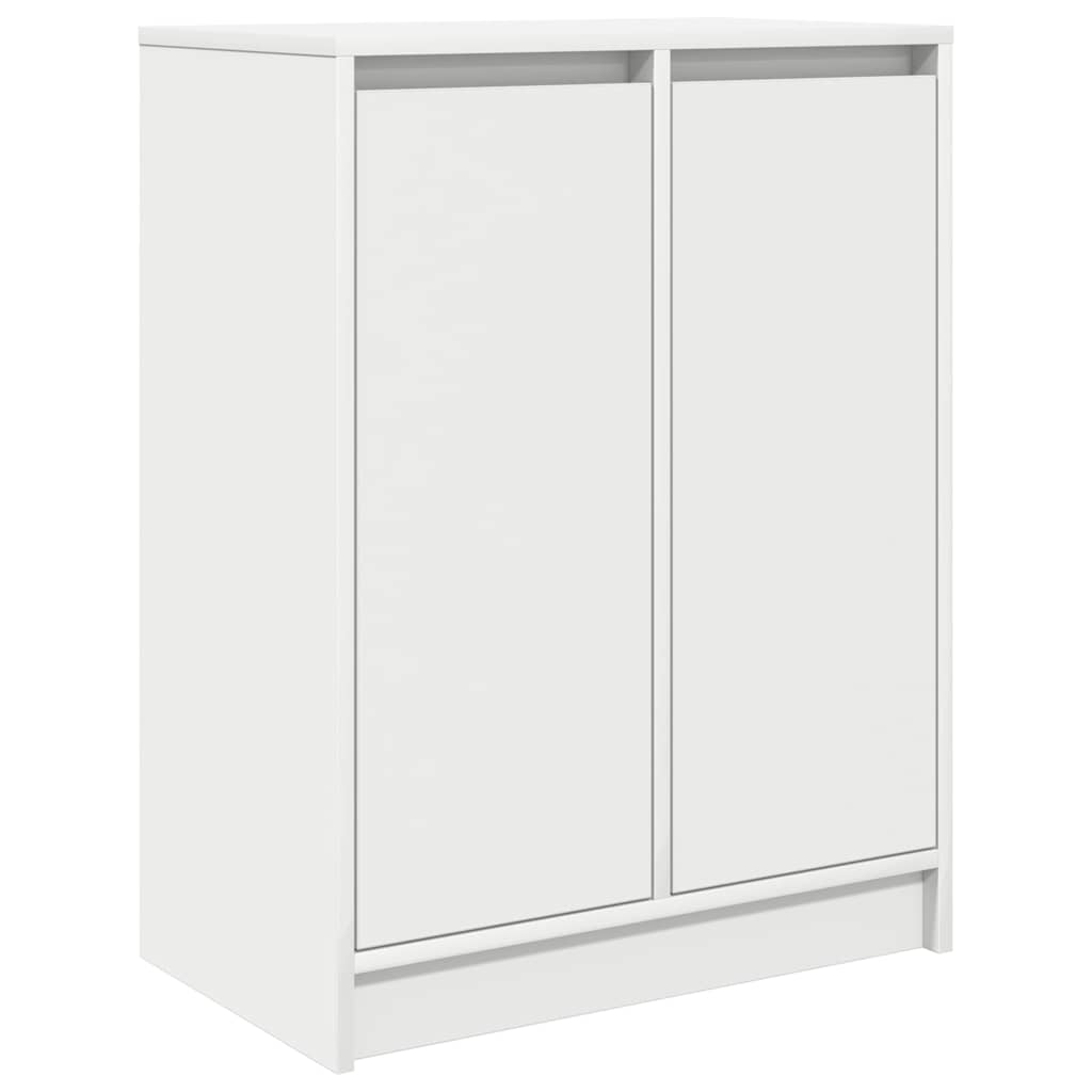 Dressoir 57x34x76 cm bewerkt hout wit
