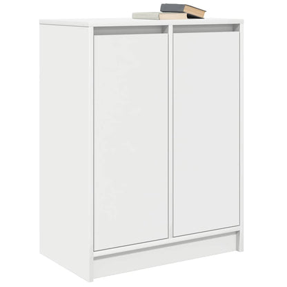 Dressoir 57x34x76 cm bewerkt hout wit