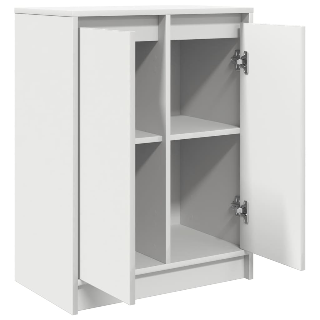 Dressoir 57x34x76 cm bewerkt hout wit
