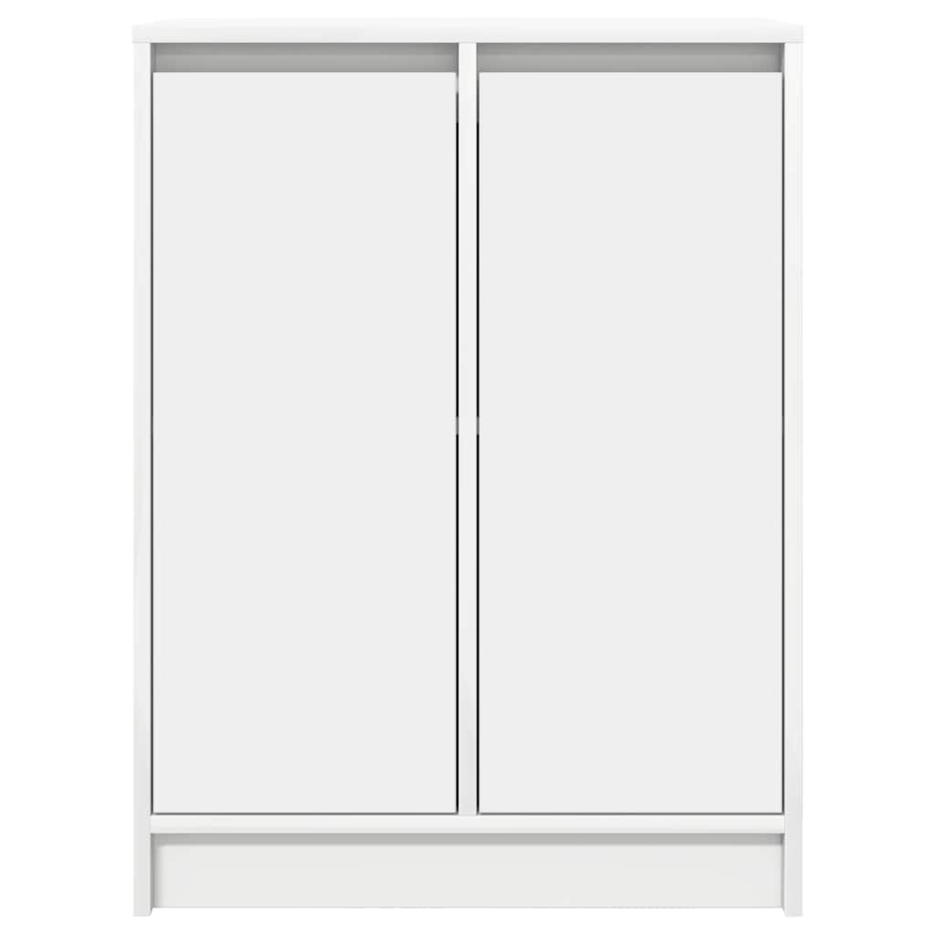 Dressoir 57x34x76 cm bewerkt hout wit