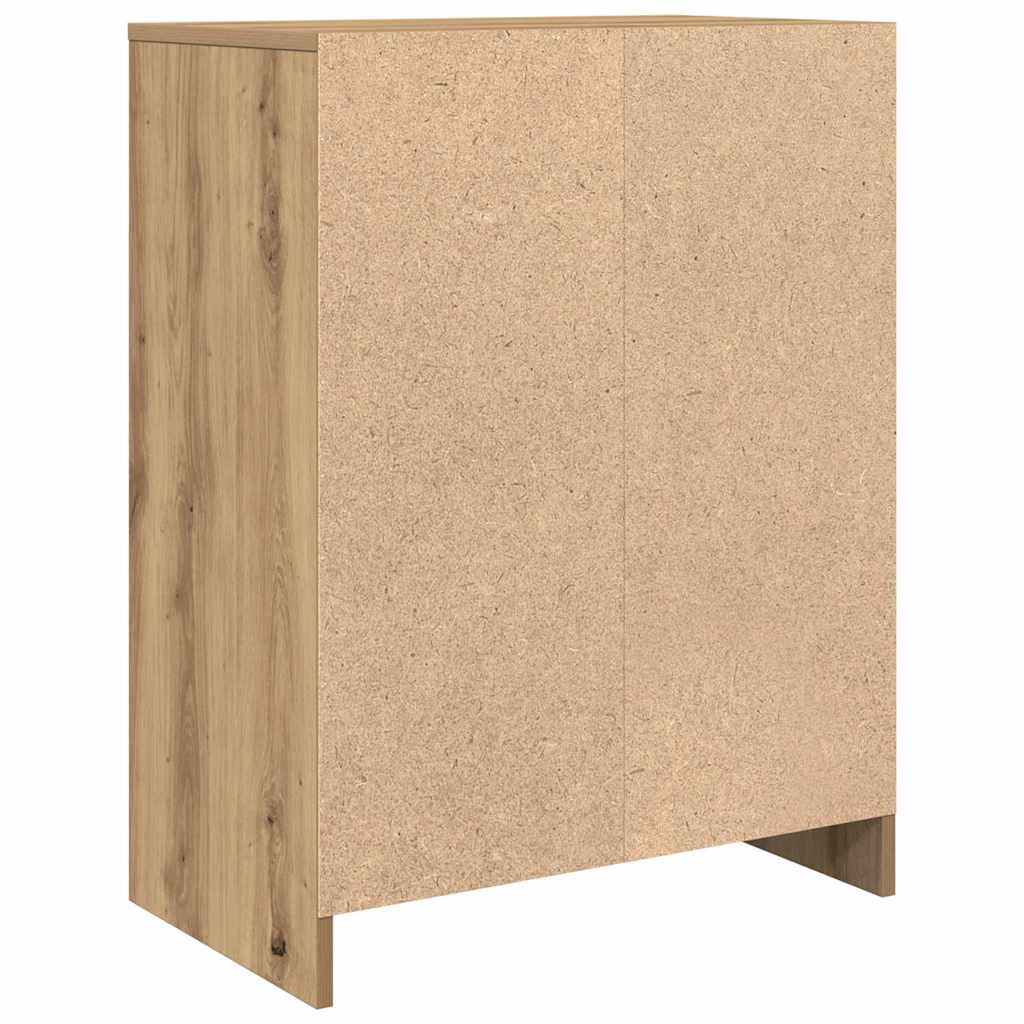 Dressoir ambachtelijk spaanplaat hout ambachtelijk 57x34x76 cm