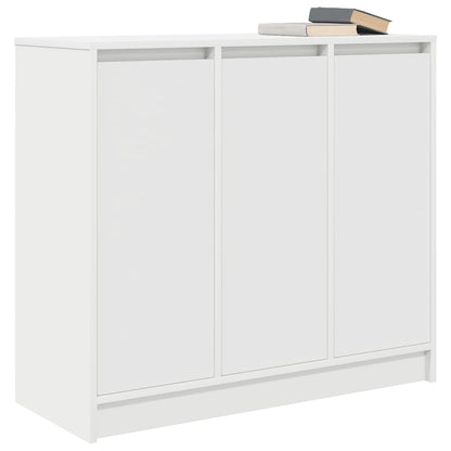 Dressoir 85x34x76 cm bewerkt hout wit