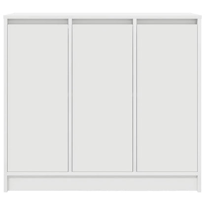 Dressoir 85x34x76 cm bewerkt hout wit