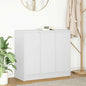 Dressoir 85x34x76 cm bewerkt hout wit