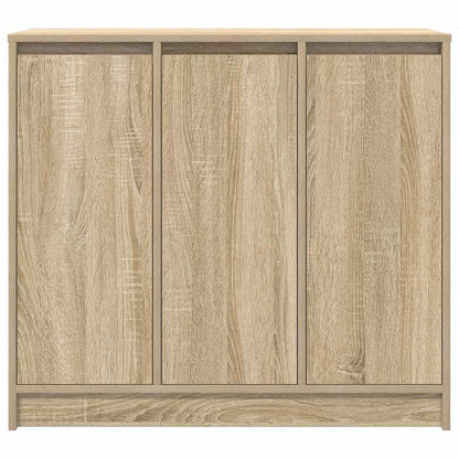 Dressoir 85x34x76 cm spaanplaat Sonoma eikenkleurig