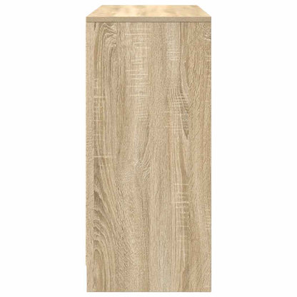 Dressoir 85x34x76 cm spaanplaat Sonoma eikenkleurig