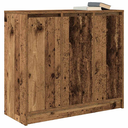 Dressoir 85x34x76 cm spaanplaat oud hout