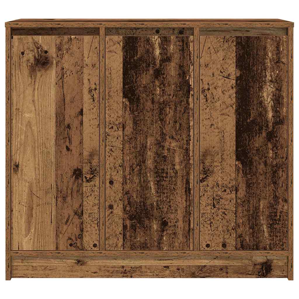 Dressoir 85x34x76 cm spaanplaat oud hout