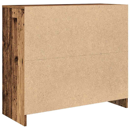 Dressoir 85x34x76 cm spaanplaat oud hout