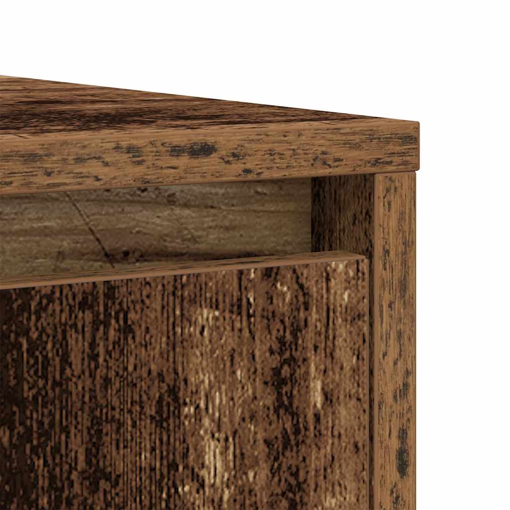 Dressoir 85x34x76 cm spaanplaat oud hout
