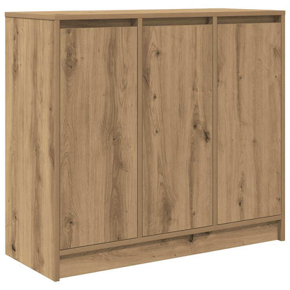 Dressoir ambachtelijk spaanplaat hout ambachtelijk 85x34x76 cm
