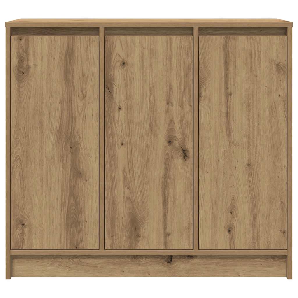 Dressoir ambachtelijk spaanplaat hout ambachtelijk 85x34x76 cm
