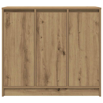 Dressoir ambachtelijk spaanplaat hout ambachtelijk 85x34x76 cm