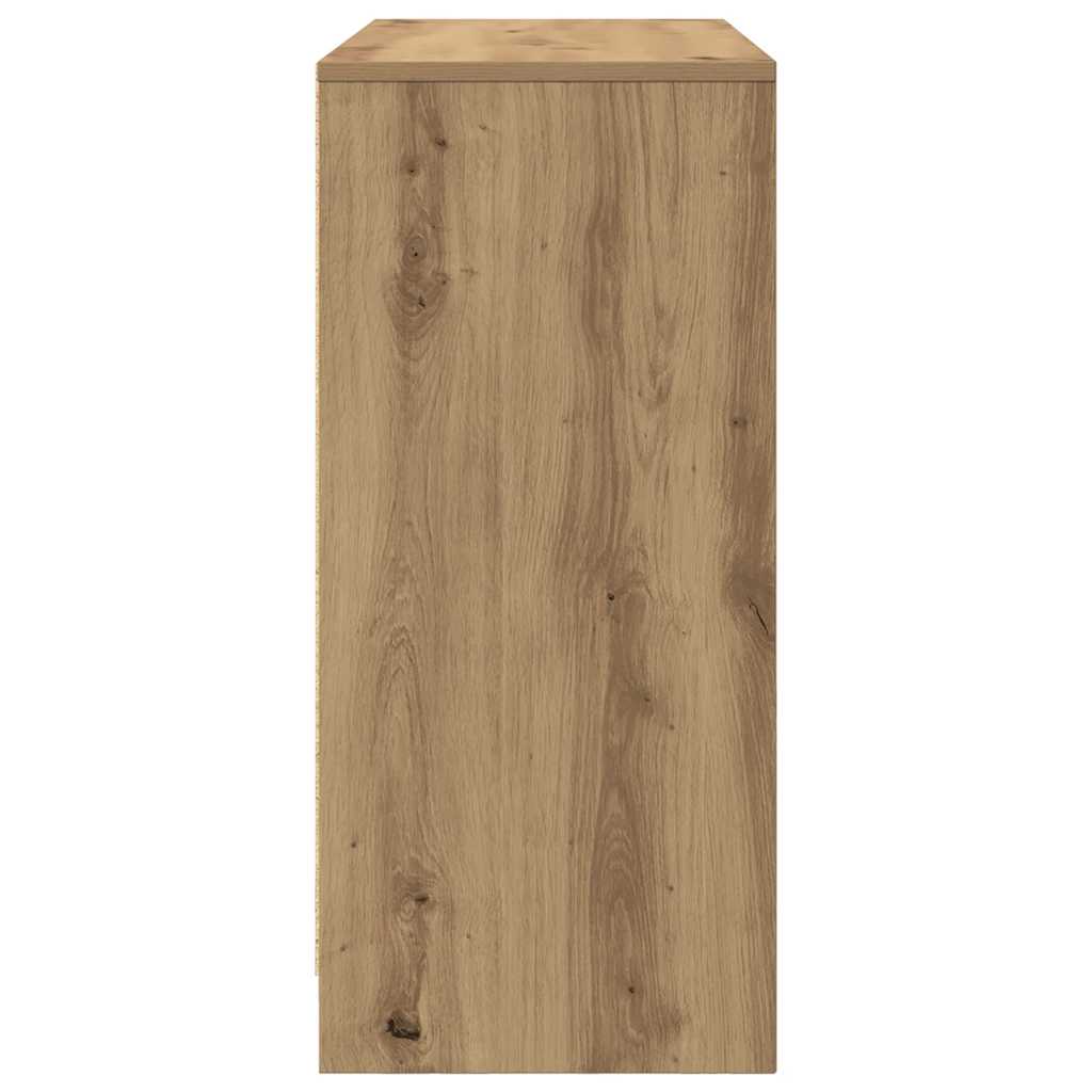 Dressoir ambachtelijk spaanplaat hout ambachtelijk 85x34x76 cm