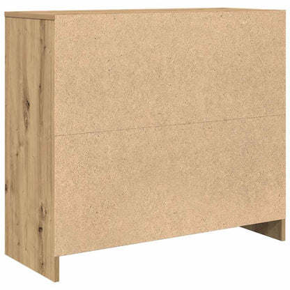 Dressoir ambachtelijk spaanplaat hout ambachtelijk 85x34x76 cm